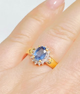 1.06ct Sapphire Ring