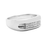 0.67ct TW Princess Cut Ring