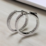 Smart Lock Double Row Hoops #398