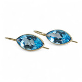 Swiss Blue Topaz Earrings