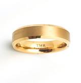 Matte Beveled Edge 6mm Gold