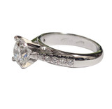 1.50ct Lab RBC Engagement Ring