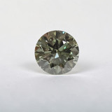 1.52ct Fancy Vivid Green Round Lab Diamond