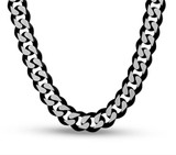 8mm Matte Link in Black