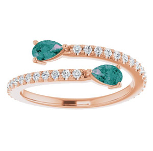 Alexandrite By-Pass Ring Alexandrite By-Pass Ring