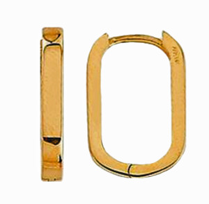 Paper Clip Huggies in Rose