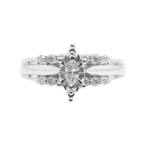 Marquise Engagement Ring