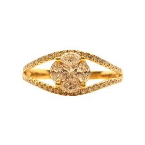 1.0ct TW Rose Gold Ring 1.0ct TW Rose Gold Ring