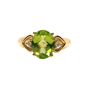 2.0ct Peridot Ring