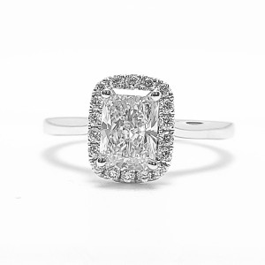 1.02ct Radiant Cut (Lab Grown) Ring 1.02ct Radiant Cut (Lab Grown) Ring