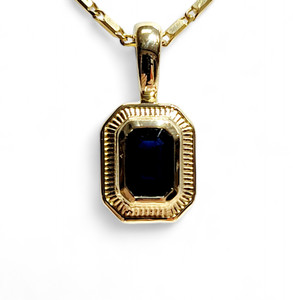 0.59ct Blue Sapphire Pendant 0.59ct Blue Sapphire Pendant