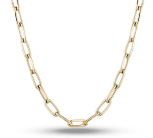 5.5mm Paperclip Link Necklace