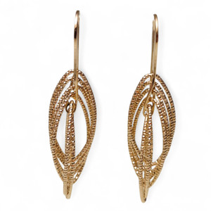 Elongated Dangle Earrings