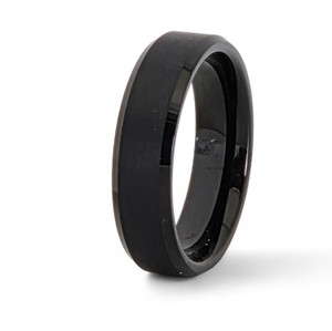 Matte Beveled Edge 6mm Black