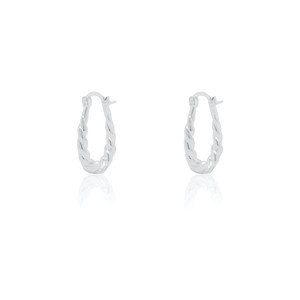 Elongated Twisted Hoops