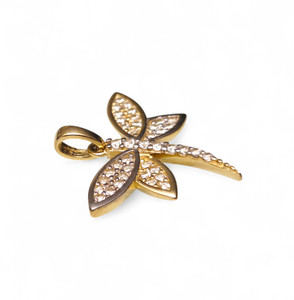 Dragonfly CZ Pendant