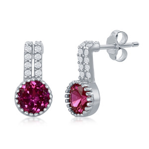 July Birthstone Studs