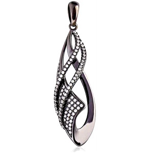 Black Rhodium Pendant