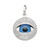 Eye Pendant in White