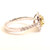 0.37ct Yellow Diamond  Ring