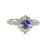 Cushion Tanzanite Ring