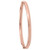 5mm High-Polish Bangle in Rose
