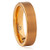 Tungsten Yellow IP plated Ring