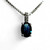 0.94ct Blue Sapphire Pendant