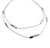 Layered Necklace  with Twisted Links