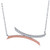 Necklace with Rose Gold Plating