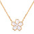 Enamel Flower Necklace