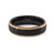 Matte Black with Gold Edge 6mm