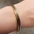 Plain 3mm Bangle in Yellow