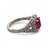 Ruby CZ RIng
