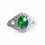 Emerald CZ Ring