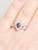 0.50ct Pear Sapphire Ring