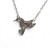 Blue Hummingbird Necklace