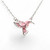 Pink Hummingbird Necklace 