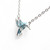 Light Blue Hummingbird Necklace