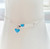 Blue Hearts ID Bracelet