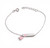 Light Pink Heart ID Bracelet