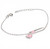 Light Pink Heart ID Bracelet