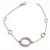 Open Circle Diamond Bracelet