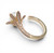 Floral Style Pearl Ring