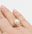 Floral Style Pearl Ring