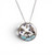 Dolphin Pendant with Larimar