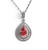 1.51ct Pear Pink Diamond Pendant (Lab)