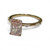 2.01ct Pink Radiant Ring