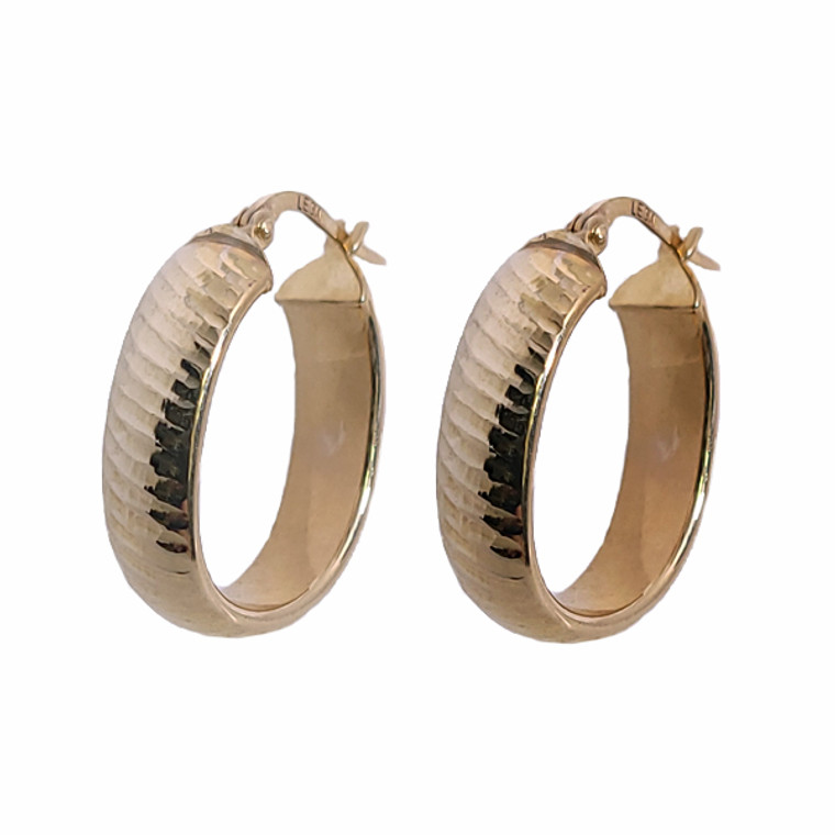 Oval Hoops