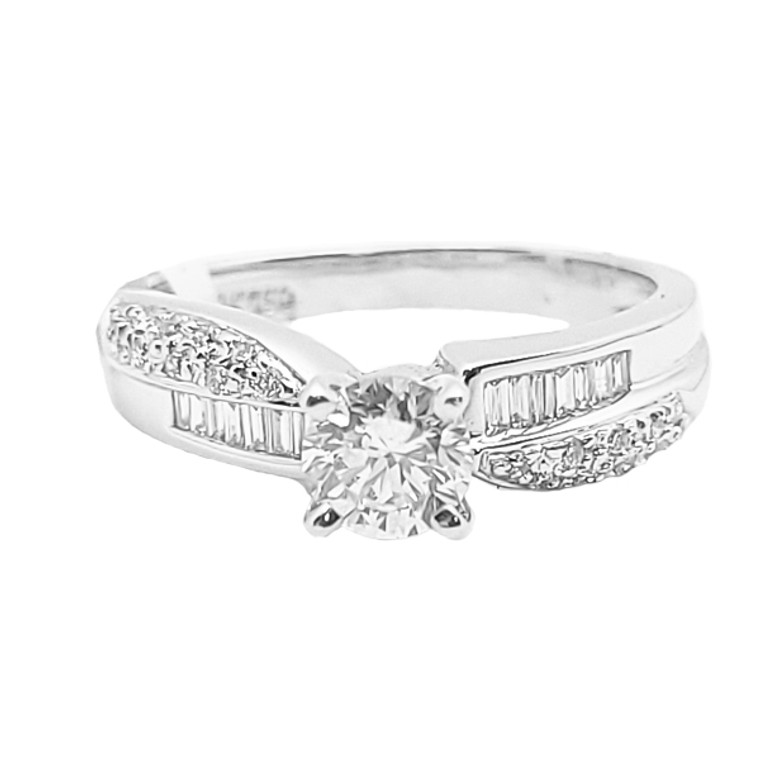 0.57ct RBC Engagement Ring